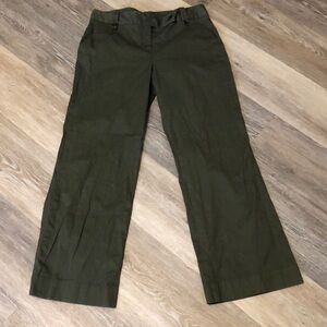 Talbots Olive Color Chino Pants